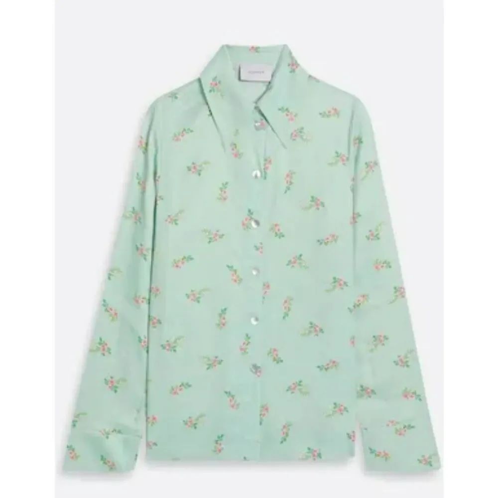 Sleeper Blossom-print shirt sz XS